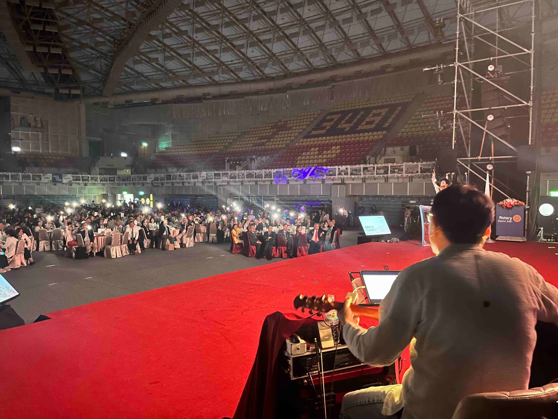 大成功のロータリークラブ台湾公演